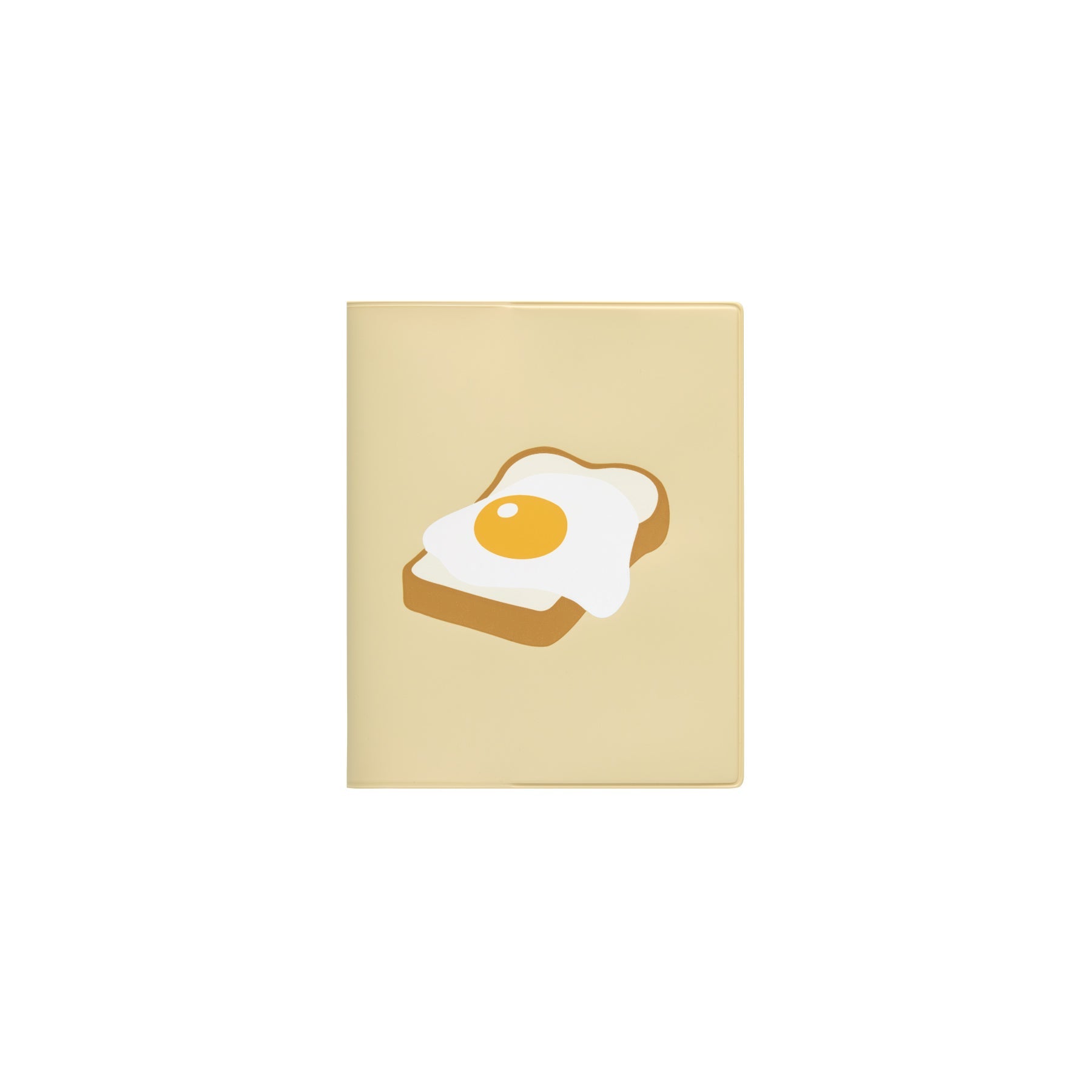 Hightide - Agenda mensual 2027 Egg Toast Square | Beige — portada