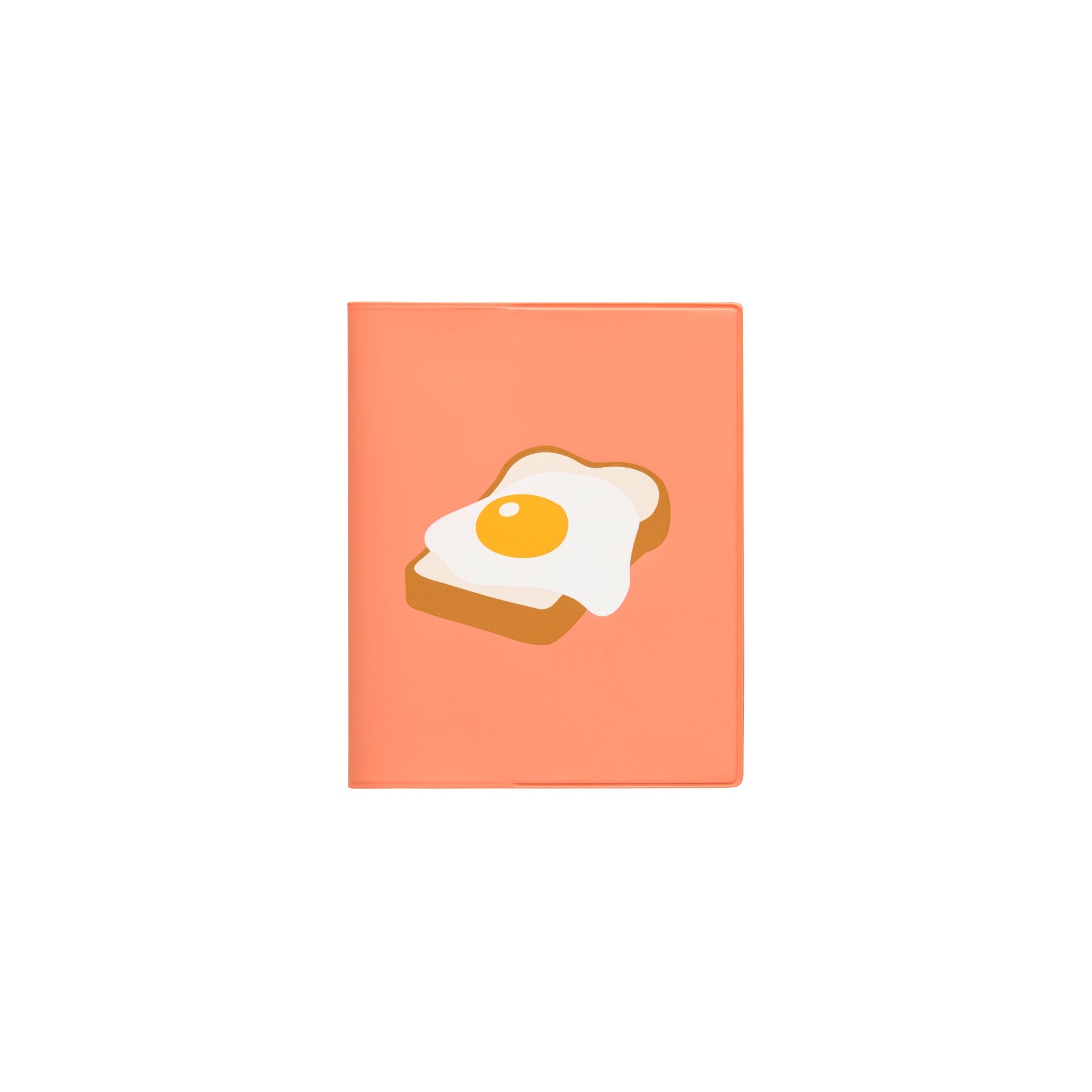 Hightide - Agenda mensual 2027 Egg Toast Square | Pink — portada