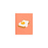 Hightide - Agenda mensual 2027 Egg Toast Square | Pink — portada