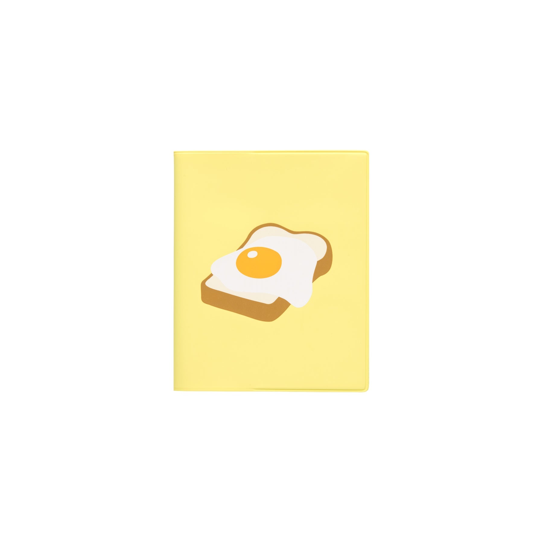 Hightide - Agenda mensual 2027 Egg Toast Square | Light Yellow — portada
