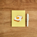 Hightide - Agenda mensual 2027 Egg Toast Square | Beige — detalle e interior de la colección
