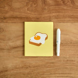 Hightide - Agenda mensual 2027 Egg Toast Square | Beige — detalle e interior de la colección