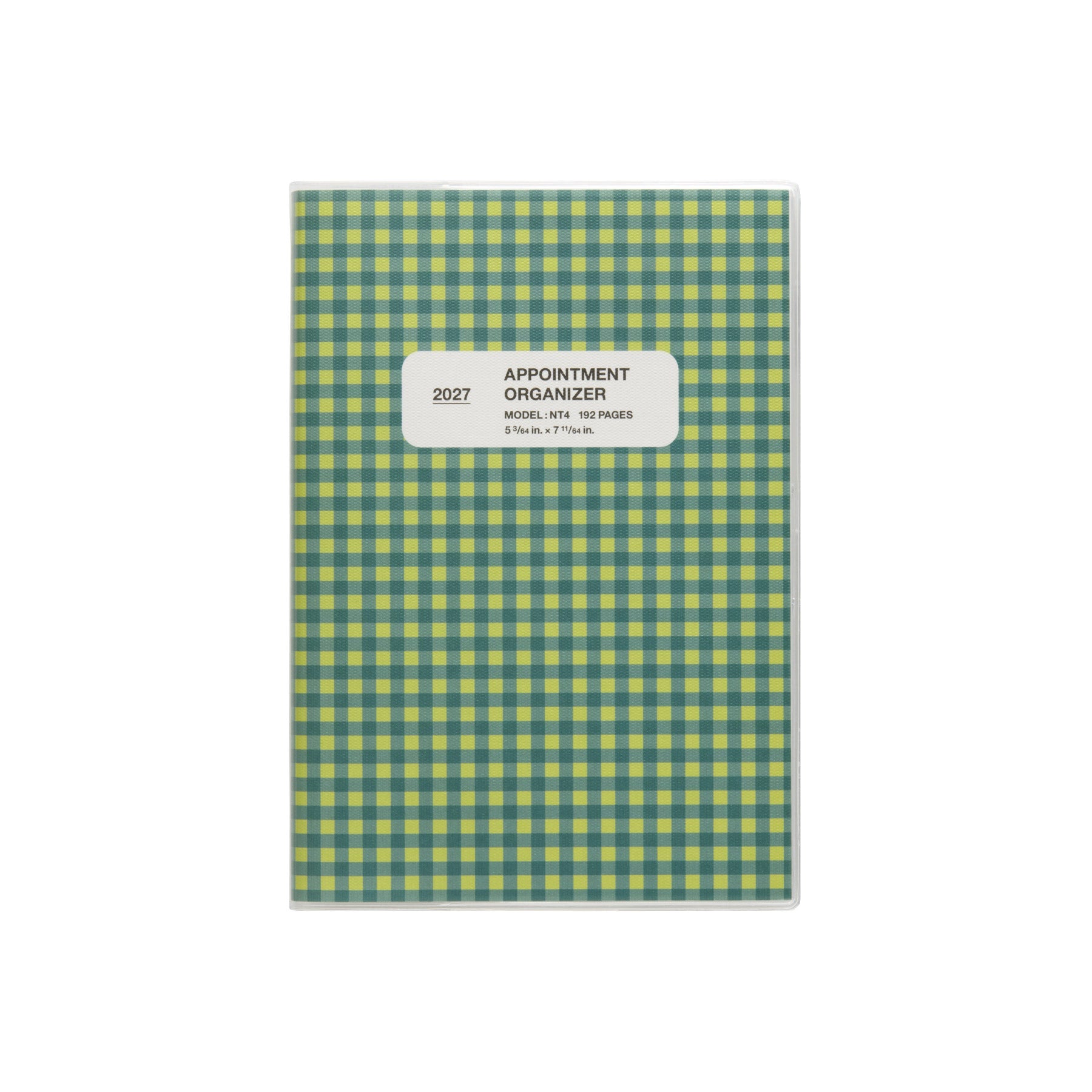 Hightide - Agenda semanal 2027 Reno B6 Free | Green — portada