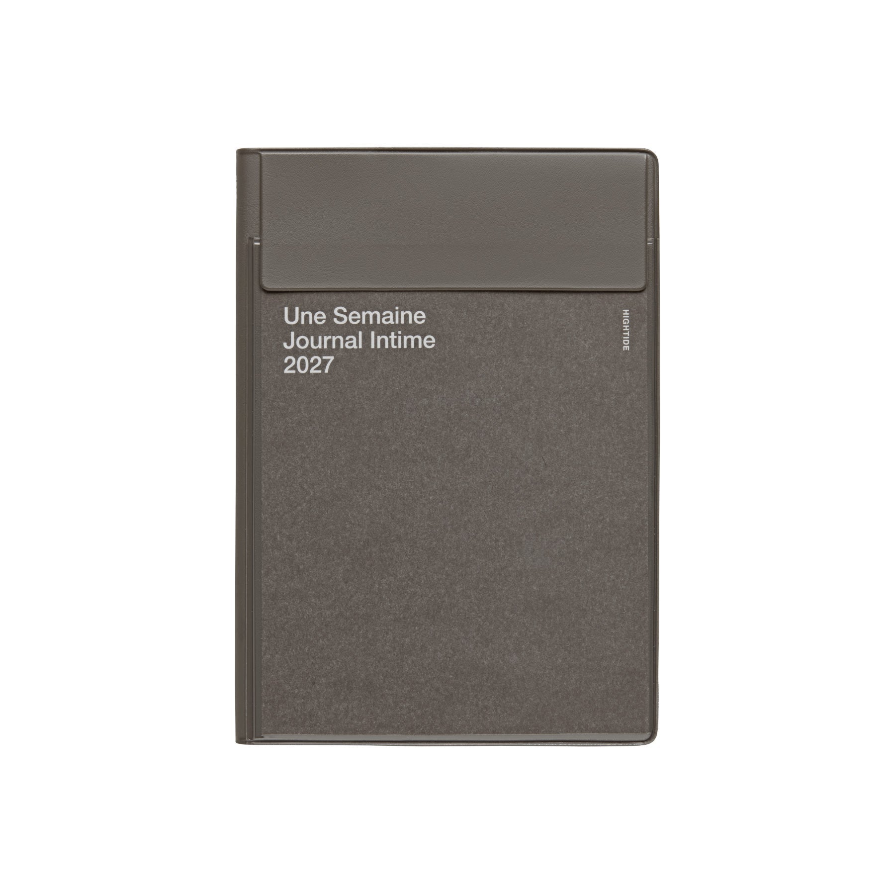 Hightide - Agenda semanal 2027 Iris B6 | Charcoal Gray — portada