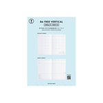 Hightide - Recambio agenda semanal 2027 B6 Free | Tipo T