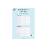 Hightide - Recambio agenda semanal 2027 B6 Free | Tipo T
