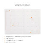 Hightide - Recambio agenda semanal 2027 B6 Free | Tipo T — interior