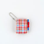 Hobonichi - Accesorio | Hobonichi Techo Mini Keychain (Bright Plaid) · detalle 2