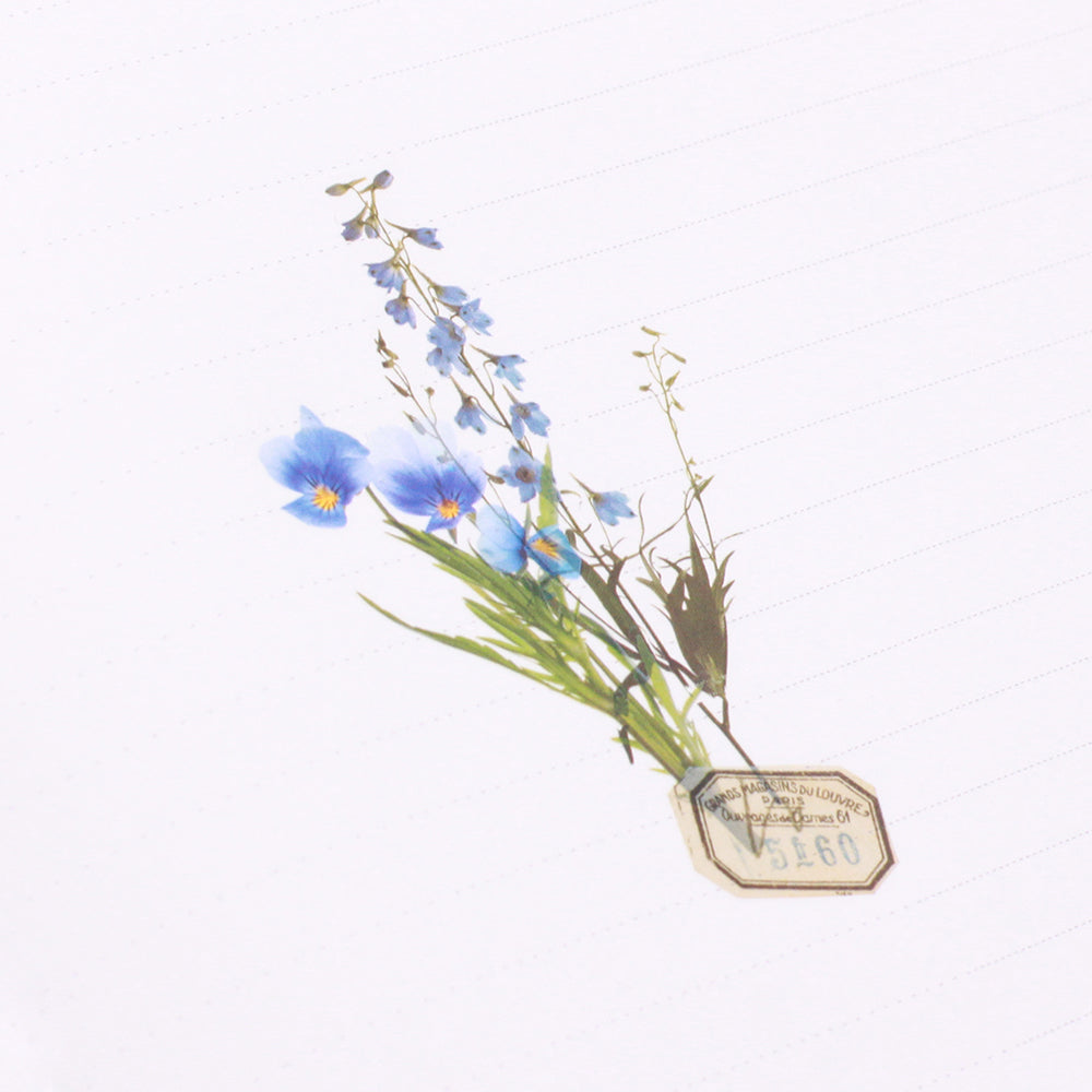 Appree - Rub on Sticker - Pegatinas Transfer | Botanical blue