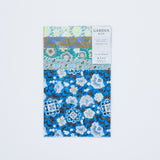 Shogado - Papel de Origami Yuzen Washi - 15x15cm | Garden Blue