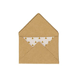 Rico Design - Pack de 10 Mini Sobres 3x4,5 cm | Kraft