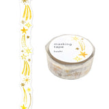 MIND WAVE -  Die-Cut Masking Tape - Washi tape troquelada | Hoshi (Estrellas)