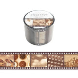MIND WAVE - Cinta adhesiva Transparente de 30mm Film | Brown