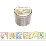 MIND WAVE -  Adhesive Tape Transparent de 30mm | Flower Stamp