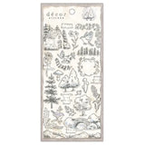 MIND WAVE – Décor Sticker | Gray