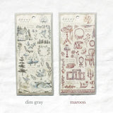 MIND WAVE – Décor Sticker | Gray