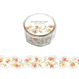 MIND WAVE -  Die-Cut Masking Tape - Washi tape troquelada | Flower Orange