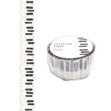 MIND WAVE -  Die-Cut Masking Tape - Washi tape troquelada | Piano