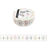 MIND WAVE –  Masking tape | Flower frame