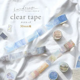 MIND WAVE - 30mm Clear Adhesive Tape | Akanegumo