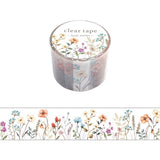 MIND WAVE -  Adhesive Tape Transparent de 30mm | Lyric Flower