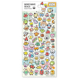 MIND WAVE - Original Designs Seals Stickers | Piiip