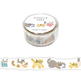 MIND WAVE -  Die-Cut Masking Tape | Cat