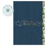 ARTEBENE- Greeting Card | Christmas Stars Blue 