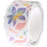 Rico Designs - Pegatinas Washi Pastel Flowers - Rollo de 200
