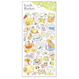 MIND WAVE – Lush Basket Stickers | Yellow