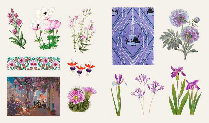 Hachette Pratique - Libro de Pegatinas | Sticker Treasury - Fleurs & Papillons — detalle 3