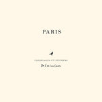 Libro para colorear y pegatinas Paris de Zoé de Las Cases – interior 1