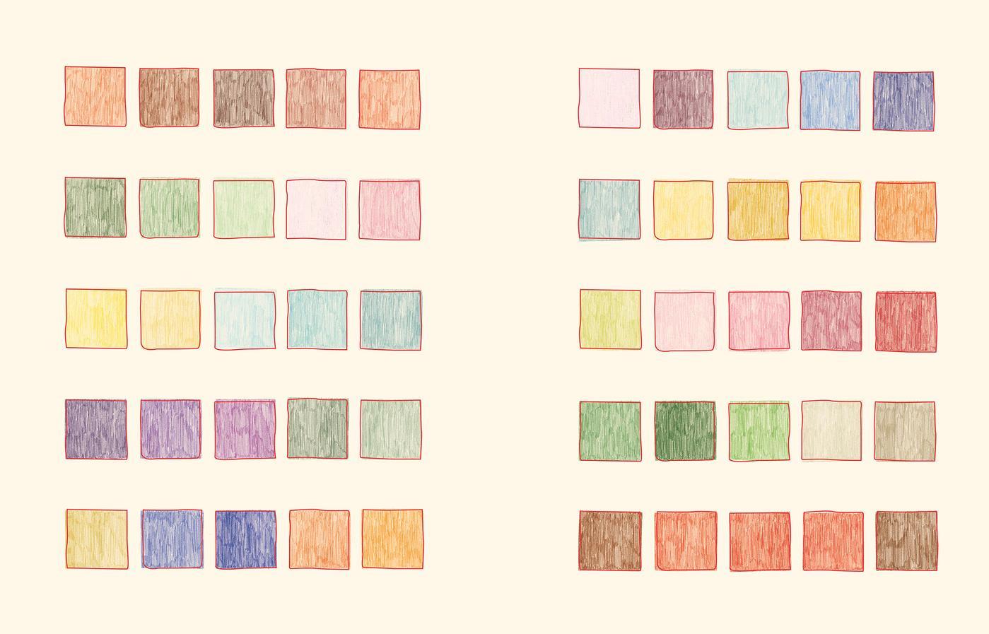 Libro para colorear y pegatinas Paris de Zoé de Las Cases – interior 2