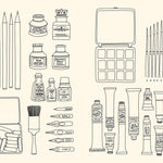 Libro para colorear y pegatinas Paris de Zoé de Las Cases – interior 3