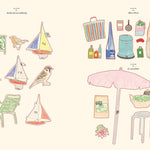 Libro para colorear y pegatinas Paris de Zoé de Las Cases – interior 6