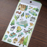 MIND WAVE - Quilt Atelier Stickers | House near lake