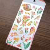 MIND WAVE - Pegatinas Quilt Atelier | Flower Field in the Afternoon