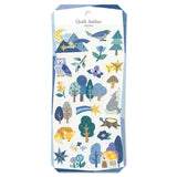 MIND WAVE - Quilt Atelier Stickers | Forest with Pretty Stars