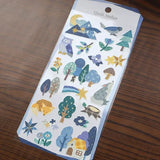 MIND WAVE - Quilt Atelier Stickers | Forest with Pretty Stars