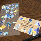 MIND WAVE - Quilt Atelier Stickers | Forest with Pretty Stars