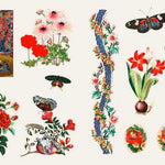 Hachette Pratique - Libro de Pegatinas | Sticker Treasury - Fleurs & Papillons — detalle 6