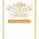 Hachette Pratique - Libro de Pegatinas | Le Livre de Stickers Vintage — detalle 2