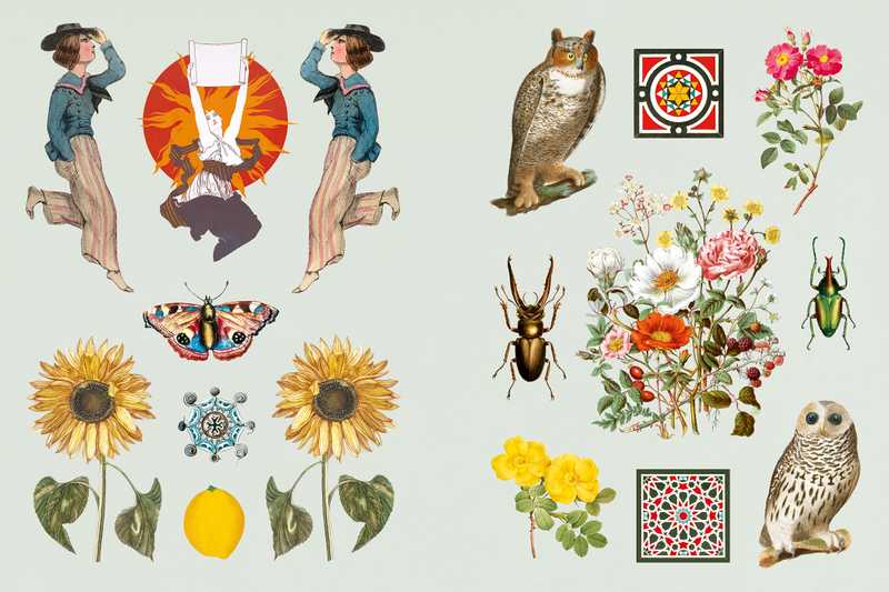 Hachette Pratique - Libro de Pegatinas | Le Livre de Stickers Vintage — detalle 9