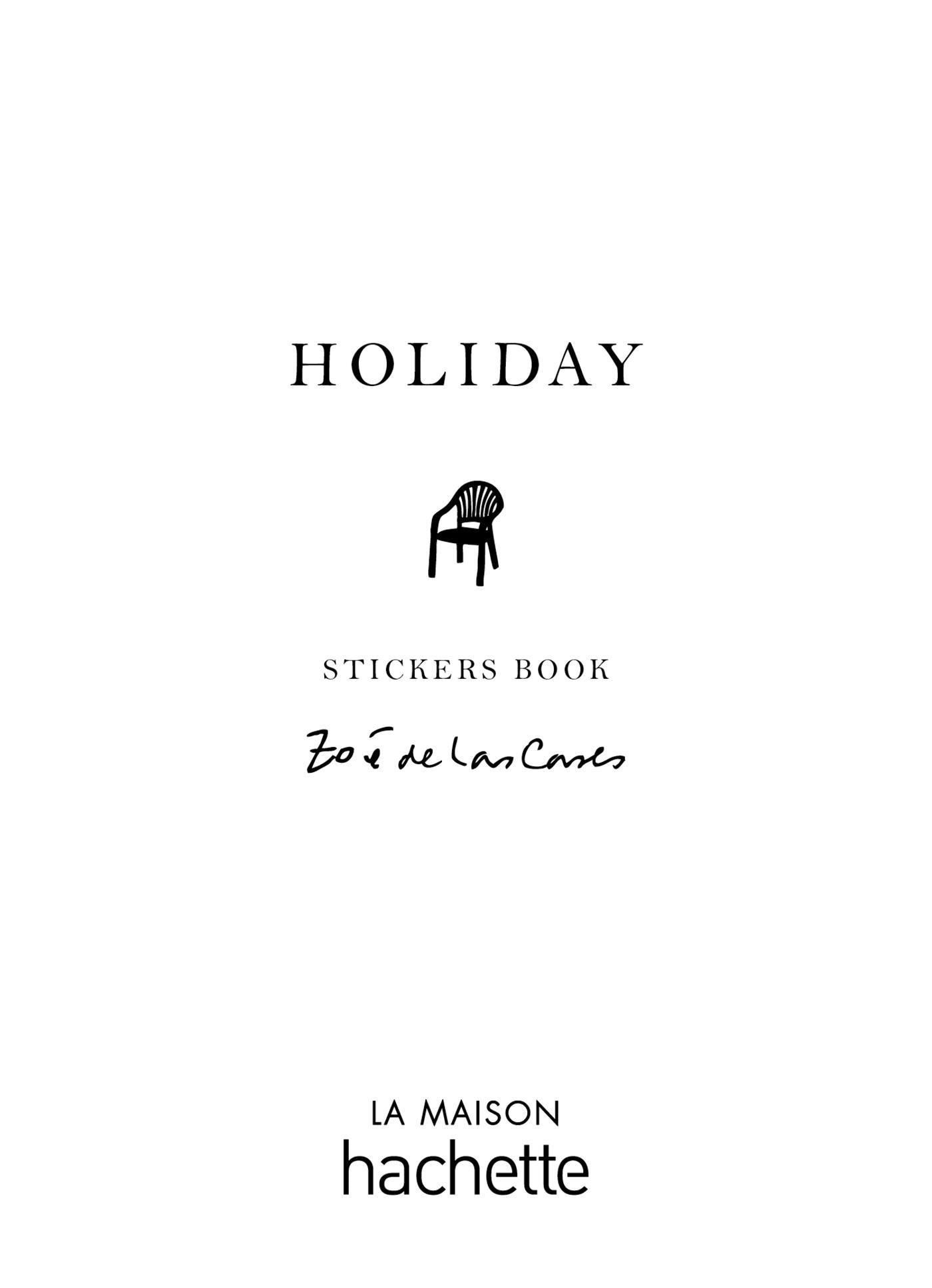 Zoé de Las Cases - Libro de Pegatinas | Holiday — detalle 1