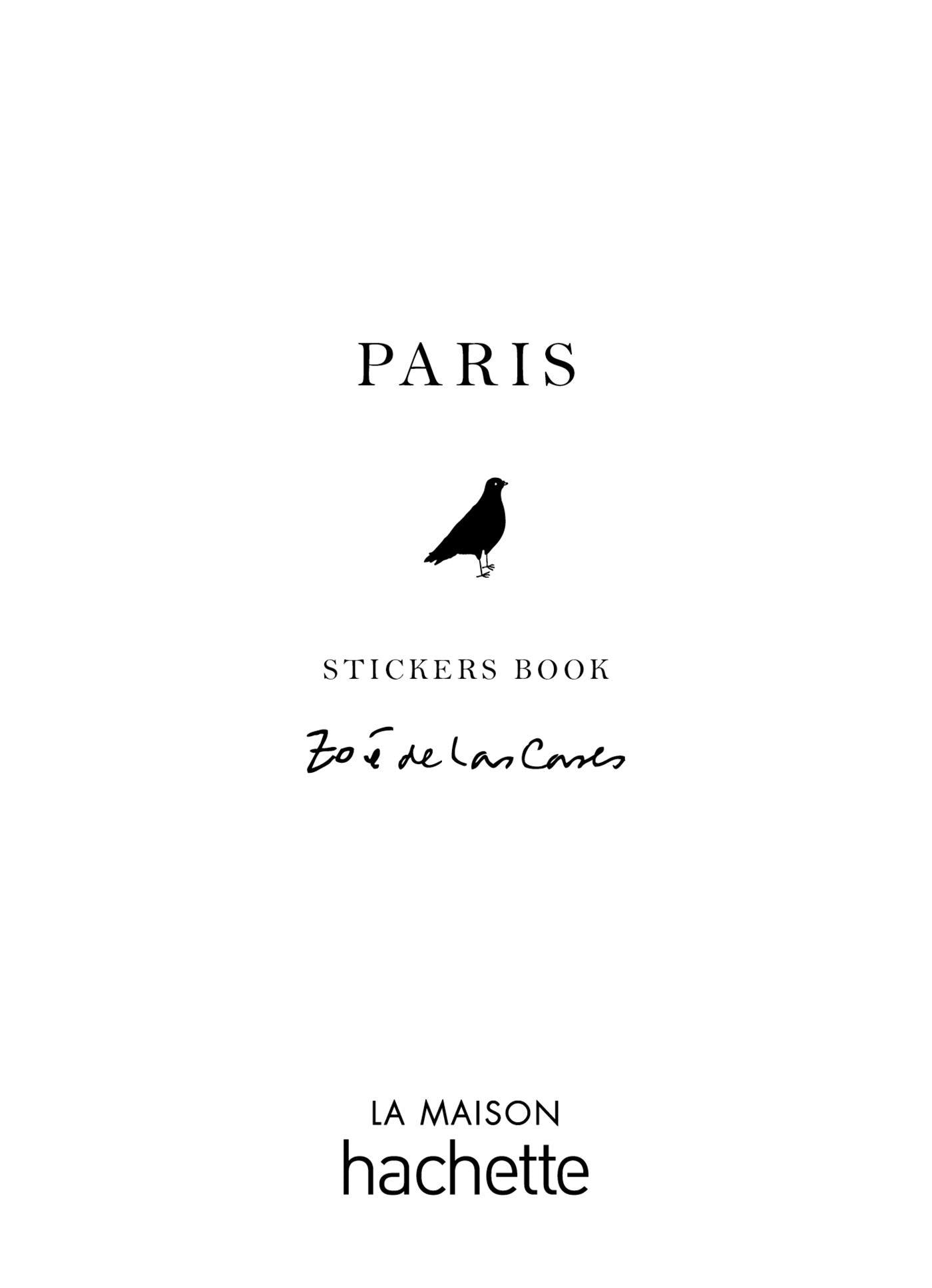 Zoé de Las Cases - Libro de Pegatinas | Paris — detalle 1
