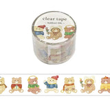 MIND WAVE - Cinta adhesiva Transparente de 30mm | Hokkori life bear