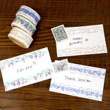 MIND WAVE -  Die-Cut Masking Tape - Washi tape troquelada | Grape