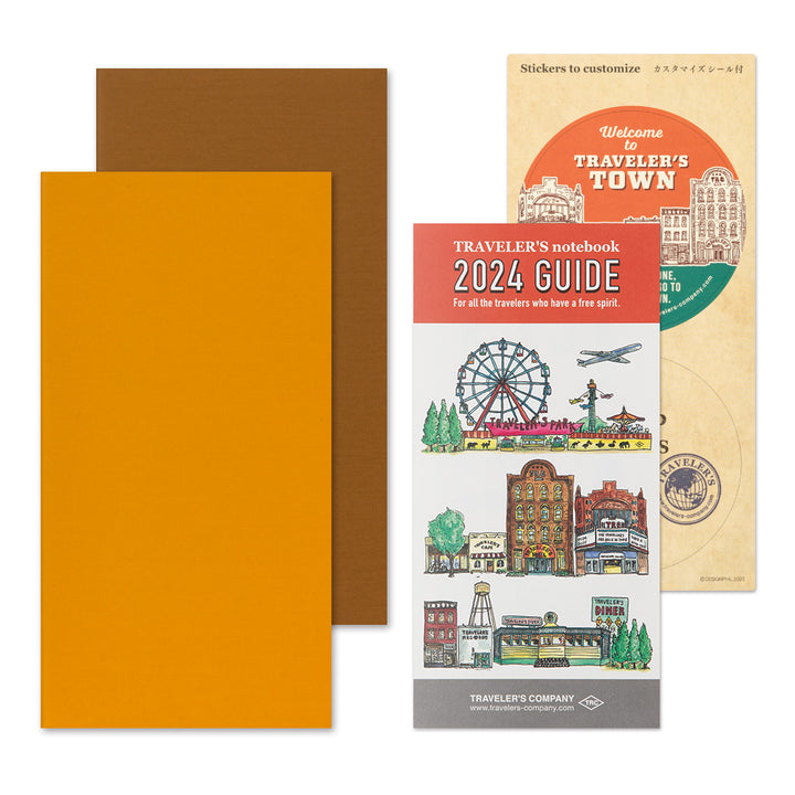 Traveler's Company - TRAVELER'S notebook Diary 2024  Ene-Dic | Regular Size | Agenda Semanal Vertical
