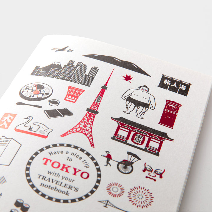 Traveler's Company -  TRAVELER'S notebook TOKYO Edition REFILL | Regular Size | Blank