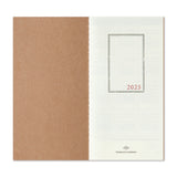 Traveler's Company - Diary 2025 Monthly  Ene -Dec | Regular Size